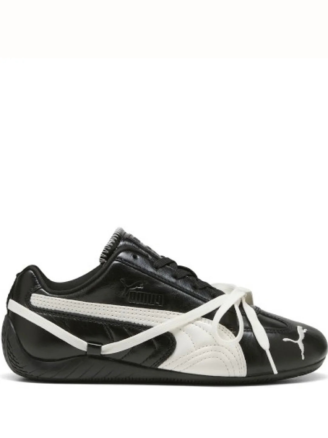 PUMA x Rosé Speedcat leather lace-up ( Black White )