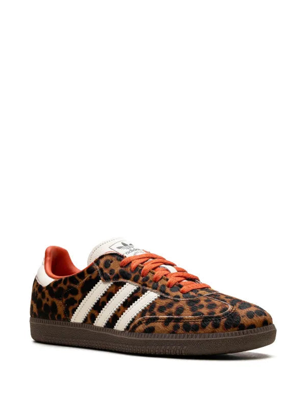 adidas Samba OG "Core Black/Preloved Red/Cream White" sneakers