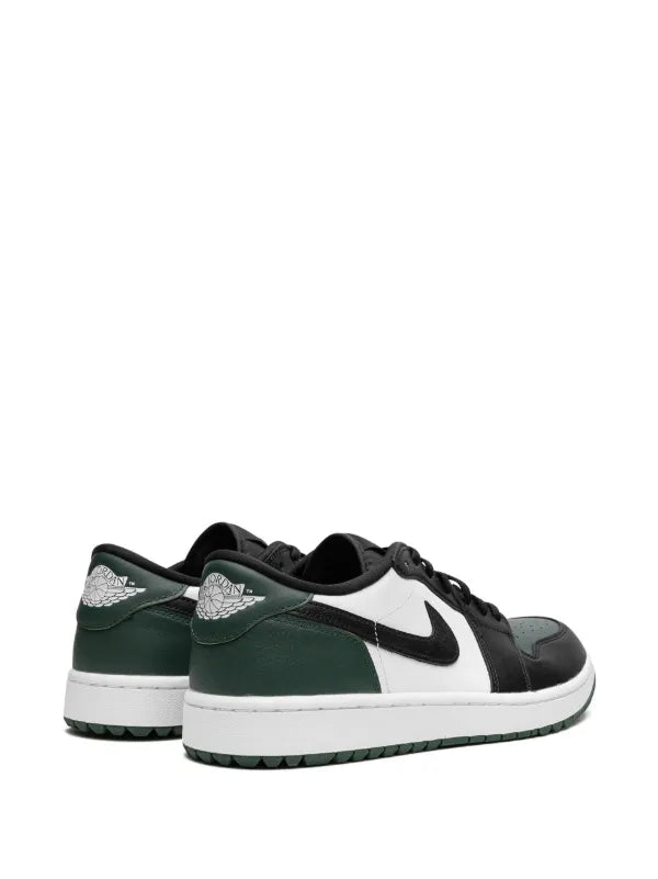 Jordan Air Jordan 1 Low G "White/Black/Noble Green/Pollen" sneakers